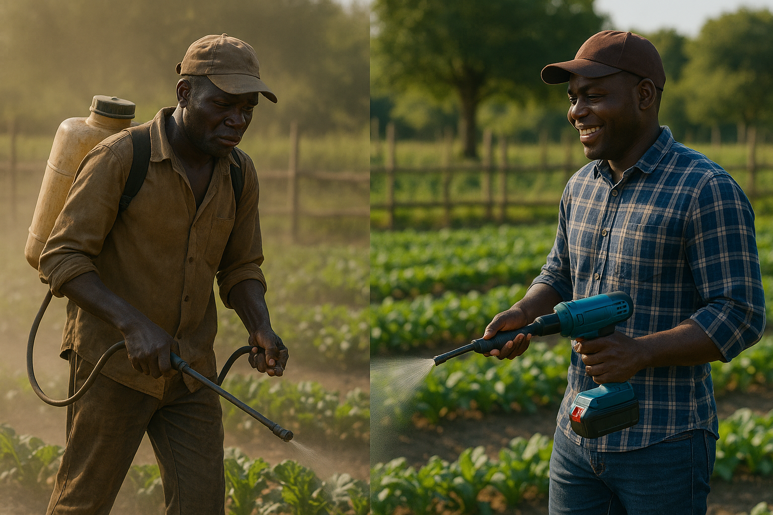 Traditional vs Modern Spraying